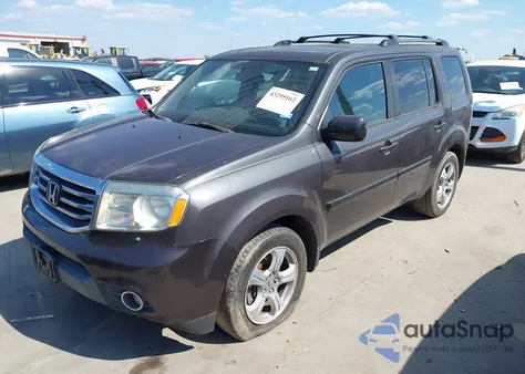 2013 Honda Pilot Ex-L z USA, uszkodzony, nr VIN 5FNYF3H57DB028095